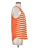 Caslon 100% Rayon Orange Sleeveless Top Size S - photo 4