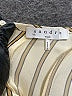 Sandro 100% Viscose Ivory Sleeveless Blouse Size Sm (1) - photo 7
