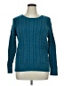 St. John's Bay Chevron-herringbone Teal Pullover Sweater Size 1X - photo 1