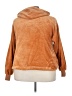 Sunday in Brooklyn 100% Polyester Orange Fleece Size 2X - photo 2