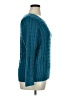 St. John's Bay Chevron-herringbone Teal Pullover Sweater Size 1X - photo 4