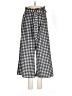 Boohoo Houndstooth Black Casual Pants Size 10 - photo 1