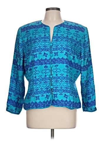 Adrianna Papell 3/4 Sleeve Blouse (view 1)
