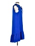 Charles Henry Blue Casual Dress Size S - photo 4