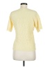 Rafael 100% Polyester Yellow Short Sleeve Blouse Size M - photo 2