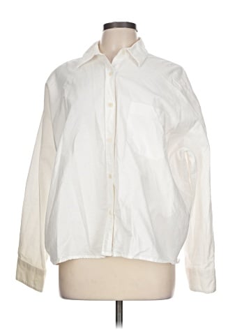 Djerf Avenue Long Sleeve Button-Down Shirt (view 1)