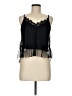 Mango 100% Polyester Black Tank Top Size M - photo 1