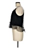 Mango 100% Polyester Black Tank Top Size M - photo 5