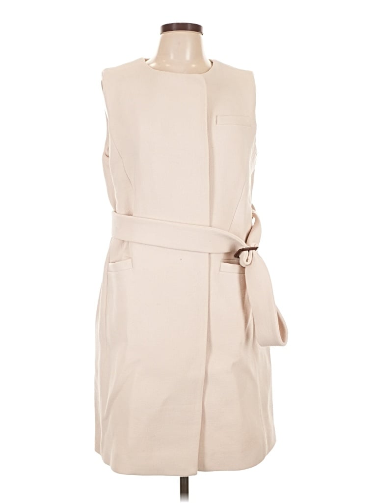 Pre-owned Jcrew Vest In Ivory