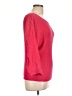 Ann Taylor Factory 100% Cotton Red Pullover Sweater Size L - photo 4