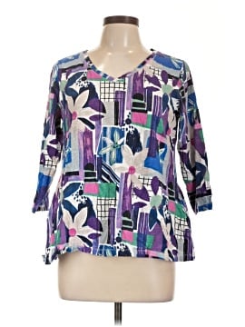 LOGO by Lori Goldstein 3/4 Sleeve T-Shirt (view 1)