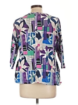 LOGO by Lori Goldstein 3/4 Sleeve T-Shirt (view 2)
