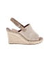 TOMS Tan Wedges Size 6 1/2 - photo 1