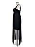 Connected Apparel 100% Polyester Black Cocktail Dress Size 6 (petite) - photo 5