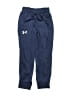 Under Armour 100% Polyester Blue Track Pants Size 5 - photo 1