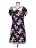 Jolt Floral Blue Casual Dress Size M - photo 2