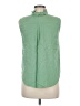 Dylan Green Sleeveless Blouse Size S - photo 2
