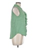Dylan Green Sleeveless Blouse Size S - photo 4