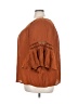Cato Brown 3/4 Sleeve Blouse Size 26W-28W - photo 5