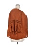Cato Brown 3/4 Sleeve Blouse Size 26W-28W - photo 4