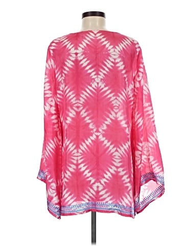 DG^2 by Diane Gilman Long Sleeve Silk Top (view 2)