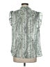 Eliane Rose 100% Polyester Green Sleeveless Blouse Size M - photo 2