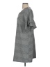 Worthington Plaid Gray Casual Dress Size M - photo 5