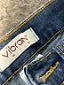 Vibrant M.I.U Hearts Blue Jeans Size 25 waist - photo 7