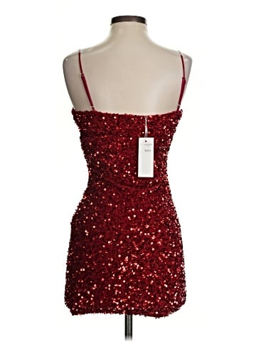 Velvet Cocktail Dress (view 2)
