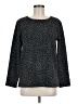 Liz Claiborne Animal Print Gray Long Sleeve Blouse Size M (petite) - photo 1