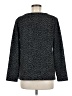 Liz Claiborne Animal Print Gray Long Sleeve Blouse Size M (petite) - photo 2