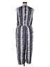Ann Taylor LOFT 100% Rayon Paisley Blue Jumpsuit Size 16 - photo 2