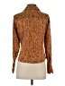 Kasper Tweed Brown Long Sleeve Blouse Size 2 Petite - photo 2