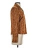 Kasper Tweed Brown Long Sleeve Blouse Size 2 Petite - photo 4