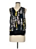 Halogen 100% Polyester Black Sleeveless Blouse Size M (petite) - photo 1