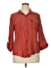 BCX Red 3/4 Sleeve Button-Down Shirt Size XL - photo 1