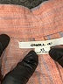 O'Neill 100% Cotton Stripes Orange Short Sleeve Blouse Size XS - photo 7