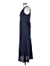 Express 100% Polyester Solid Blue Casual Dress Size XS - photo 5