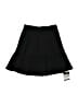 Storets 100% Polyester Solid Black Skort Size S - photo 1