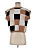 Unbranded 100% Viscose Brown Tan Sweater Vest Size S - photo 1
