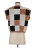 Unbranded 100% Viscose Brown Tan Sweater Vest Size S - photo 2