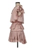 Reset 100% Polyester Tan Cocktail Dress Size M - photo 5
