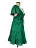 Greylin 100% Polyester Green Casual Dress Size M - photo 4