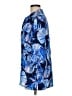 Lilly Pulitzer 100% Polyester Blue 3/4 Sleeve Blouse Size M - photo 5