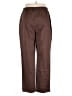 D&Co. Solid Brown Casual Pants Size XL - photo 2