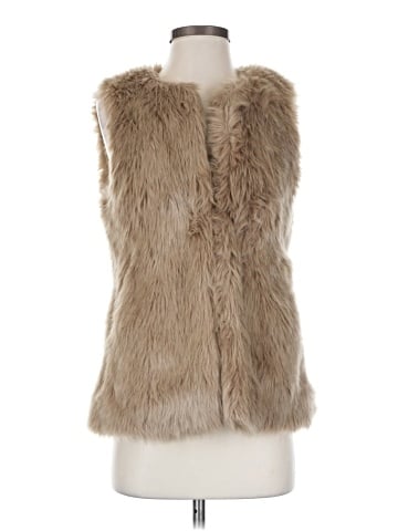 Banana Republic Faux Fur Vest (view 1)