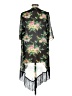 Romeo & Juliet Couture 100% Polyester Black Kimono Size Med - Lg - photo 2