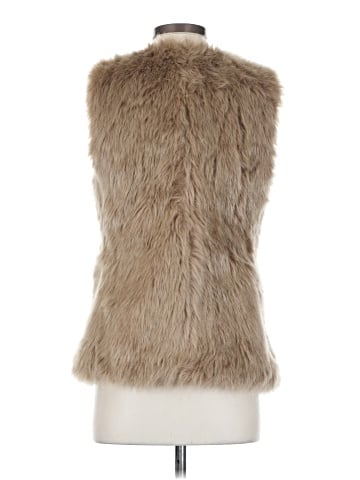 Banana Republic Faux Fur Vest (view 2)