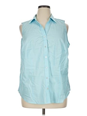 Talbots Sleeveless Button-Down Shirt (view 1)