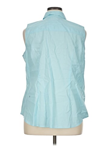 Talbots Sleeveless Button-Down Shirt (view 2)